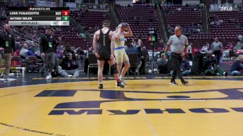 189 lbs 5th Place - Luke Fugazzotto, Northwestern Leh vs Jayden Imler, Chestnut Ridge
