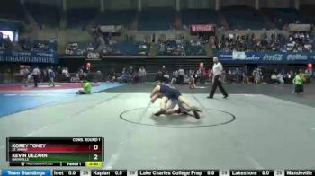 Cons. Round 1 - Kevin Dezarn, Hahnville vs Korey Toney, St. Amant