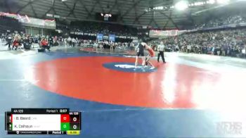 4A 126 lbs Quarterfinal - Blaine Beard, Central Valley vs Kai Calhoun, Graham-Kapowsin