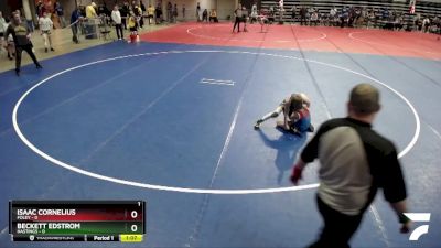 85 lbs Semis & 1st Wrestleback (8 Team) - Isaac Cornelius, Foley vs Beckett Edstrom, Hastings