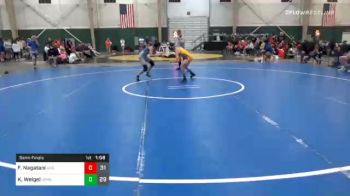 106 lbs Semifinal - Flavia Nagatani, Kearney High School vs Kole Weigel, North Platte High School