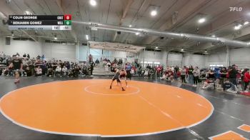 120 lbs Cons. Semi - Benjamin Gomez, Wellington vs Colin George, Chatfield