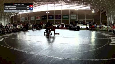 106 lbs Easton Pierce, Oklahoma Outlaws Blue vs Cain Crosson, Iowa Red