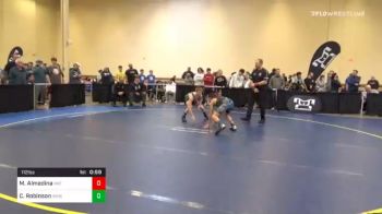 112 lbs Consolation - Matthew Almedina, Mid Valley vs Cooper Robinson, Athens