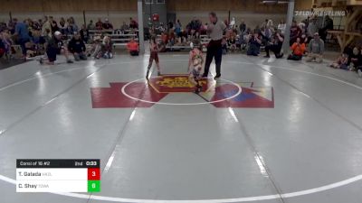 Consi Of 16 #2 - Tyler Galada, Hazle Twp vs Connor Shay, Towanda