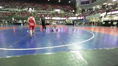 78 lbs Cons. Semi - Carter Whipps, Windy City Wrestling Club vs Jaxx Curtis, DarkHorse Wrestling Club