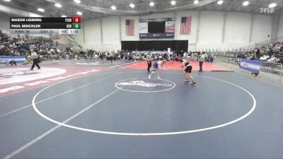 175 lbs Round 3 (3 Team) - Paul Minckler, Gouverneur Sr HS vs Mason Lisberg, Port Jervis Sr HS
