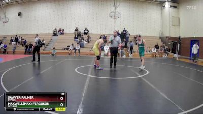 138 lbs Semifinal - Sawyer Palmer, Cyprus vs Maxwell(Max) Ferguson, Olympus