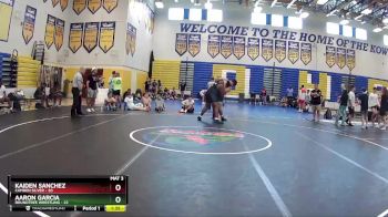 285 lbs Round 2 (8 Team) - Aaron Garcia, Roundtree Wrestling vs Kaiden Sanchez, Camden Silver