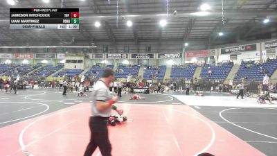 61 lbs Semifinal - Jameson Hitchcock, Top Notch vs Liam Martinez, Pomona Elite