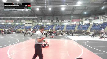 61 lbs Semifinal - Jameson Hitchcock, Top Notch vs Liam Martinez, Pomona Elite