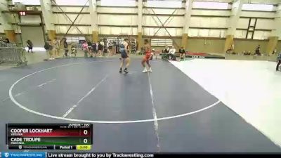 160 lbs 2nd Place Match - Cooper Lockhart, Virginia vs Cade Troupe, Montana