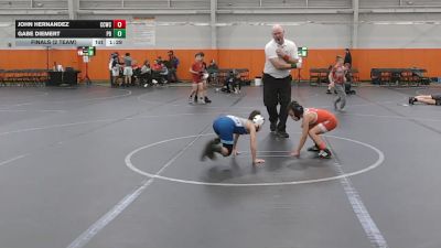 56 lbs Finals (2 Team) - Gabe Diemert, Potentially Dangerous vs John Hernandez, Capital City WC