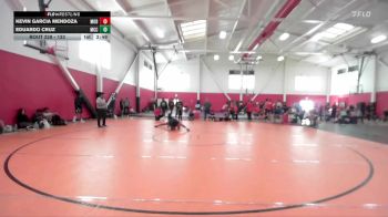 133 lbs Cons. Round 2 - Kevin Garcia Mendoza, Modesto Junior College vs Eduardo Cruz, Moorpark CCC