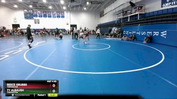 132 lbs Cons. Round 3 - Reece Grubbs, Torrington vs Ty Albaugh, Torrington