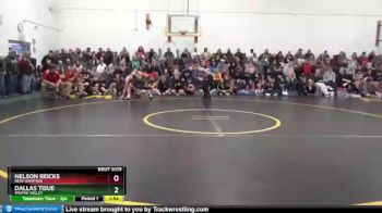 Round 1 - Dallas Tisue, Wapsie Valley vs Nelson Reicks, New Hampton