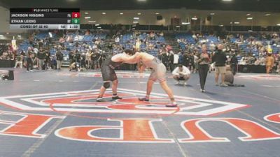 215 lbs Consi Of 32 #2 - Jackson Higgins, PA vs Ethan Leidig, NY