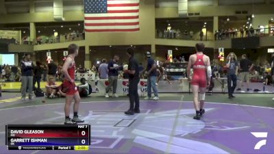 145 lbs Champ. Round 2 - David Gleason, MO vs Garrett Ishman, OK