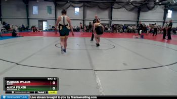 136 lbs Round 5 - Alicia Felker, Augustana (IL) vs Madison Wilcox, Quincy