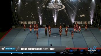 Texas Cheer Force Elite - FIRE [2021 L1 Youth - D2 - Small - B Day 2] 2021 The U.S. Finals: Pensacola