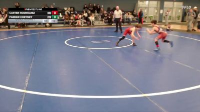 64-69 lbs Cons. Round 1 - Carter Rodriguez, Shelton Wrestling Club vs Parker Cheyney, Ogallala Youth Wrestling