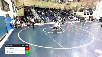 285 lbs Consi Of 8 #1 - Gino GuerrisI, Notre Dame Green Pond vs Christian Yanes, Pennridge