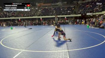 70 lbs Round 3 - Hailey Connor, Outlaw Wrestling Club vs Reagan Perman, Team Nazar
