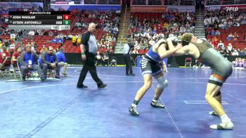 2A-175 lbs Cons. Round 3 - Josh Ringler, Grinnell vs Ayden Antonelli, Anamosa