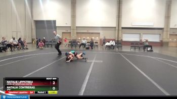 80-85 lbs Round 3 - Natalie Lippstreu, Level Up Wrestling Center vs Natalia Contreras, JPW