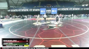 78 lbs Quarterfinal - Soren Vogel, Punisher Wrestling Company vs Roan Rickel-Cruz, Team Aggression Wrestling Club