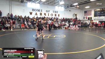 144 lbs Semifinal - Dallas Tissue, Wapsie Valley vs Lucas Sinnwell, Nashua-Plainfield