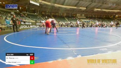 285 lbs 5th Place - Max Pierce, Cardinal Wrestling Club vs Jackson Barnhisel, Warrior Wrestling Club