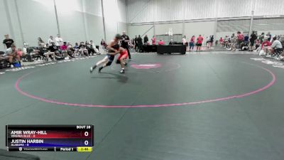 113 lbs Placement Matches (16 Team) - Amir Wray-Hill, Virginia Blue vs Justin Harbin, Alabama