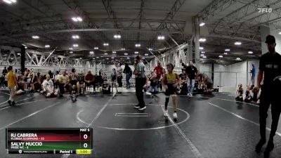 68 lbs Round 1 (8 Team) - RJ Cabrera, Florida Scorpions vs Salvy Muccio, Pride WC