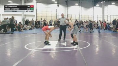 123 lbs Final - Treydan Beam, Triple T Elite - BHSE vs Rocco Lombardo, Team Gotcha - BHSE