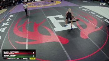 Quarterfinal - Owen Krafka, Shelby-Rising City vs Gavin Patterson, Wilcox-Hildreth