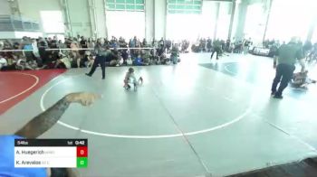 54 lbs Quarterfinal - Ayden Huegerich, Windsor WC vs Kayden Arevalos, So Cal Grappling