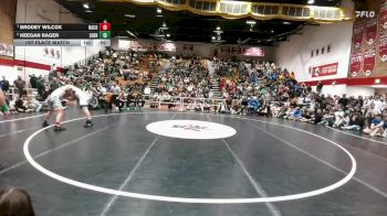 165 lbs 1st Place Match - Brodey Wilcox, Natrona County vs Keegan Rager, Sheridan