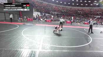 85 lbs Cons. Round 5 - Anthony Anastacio Angel, Crass Trained vs Carter Jones, Union Grove Wrestling Club