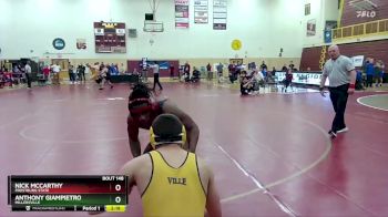 184 lbs Cons. Semi - Nick McCarthy, Frostburg State vs Anthony Giampietro, Millersville