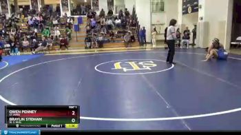 197 lbs Quarterfinal - Owen Penney, St James vs Braylin Stidham, W. S. Neal