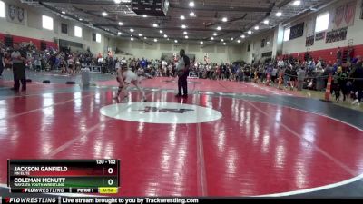 102 lbs Cons. Round 4 - Jackson Ganfield, MN Elite vs Coleman McNutt, Wayzata Youth Wrestling