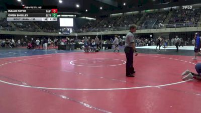 125 lbs Consi Of 8 #1 - Isaiah Payne, Canfield vs Owen Shelley, Catonsville