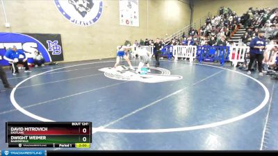 170 lbs Semifinal - David Mitrovich, Eastlake vs Dwight Weimer, Bakersfield