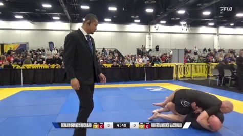 Robert Lawrence MacDonald vs Donald Francis Richard 2024 World IBJJF Jiu-Jitsu No-Gi Championship