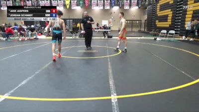 144 lbs Cons. Round 5 - Jase Jaspers, Iowa vs Jordan Schmidt, Big Game Wrestling Club
