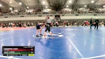 70B Champ. Round 1 - Eloise Dowell, Missouri vs Ryan Smith, Reeds Spring Wrestling Club