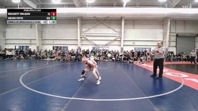 87 lbs Semis & 1st Wrestleback (8 Team) - Devin Frye, Team RJN vs Beckett Wilson, Team Oregon