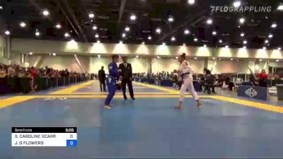JESSICA D FLOWERS vs MARIA MALYJASIAK 2022 World Master IBJJF Jiu-Jitsu Championship