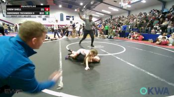 49 lbs Consi Of 16 #2 - Crew Shell, Sallisaw Takedown Club vs Geronimo Tecumseh II, Mojo Grappling Academy